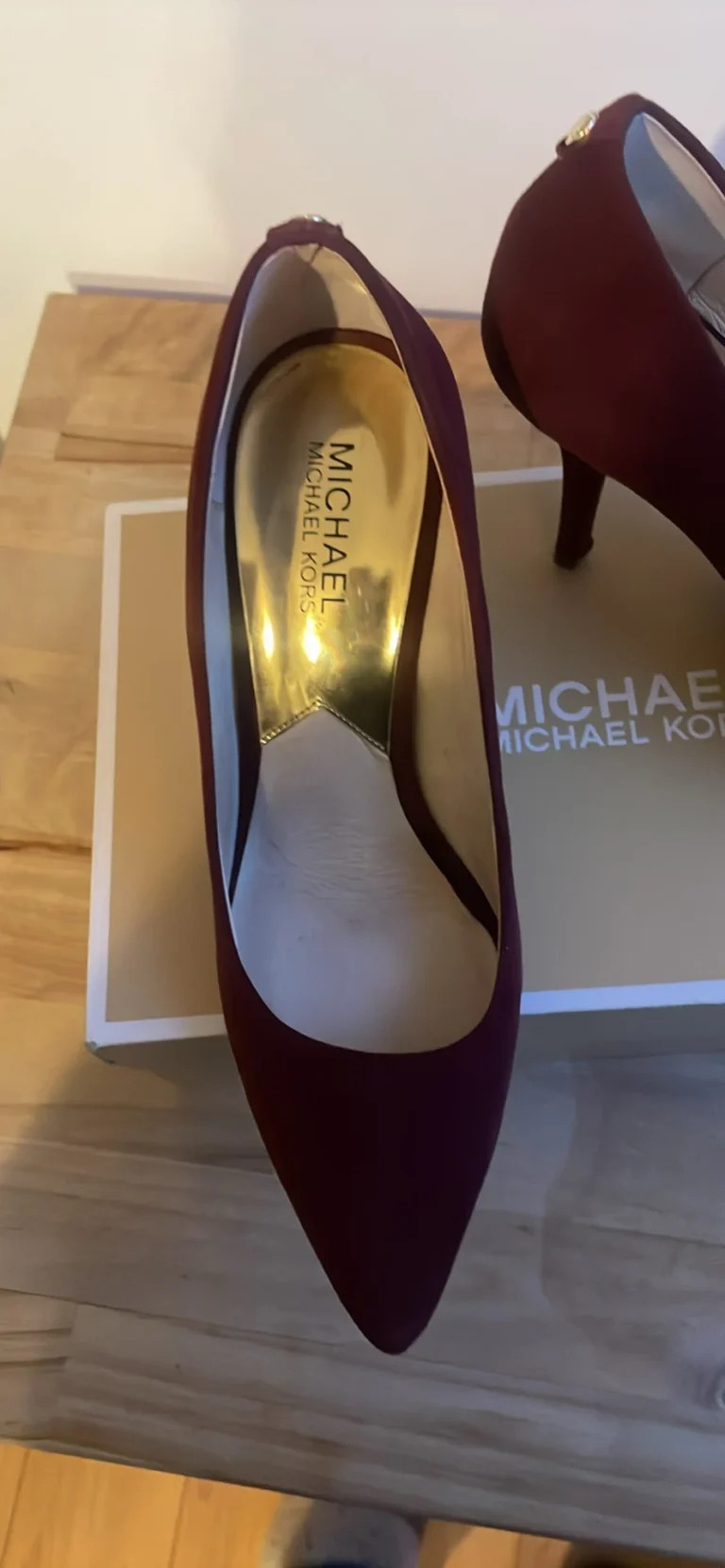 Image for Talons Michael Kors burgundy