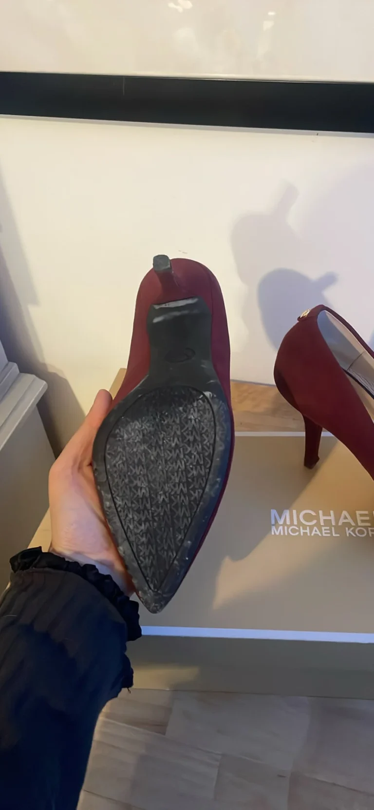 Image for Talons Michael Kors burgundy