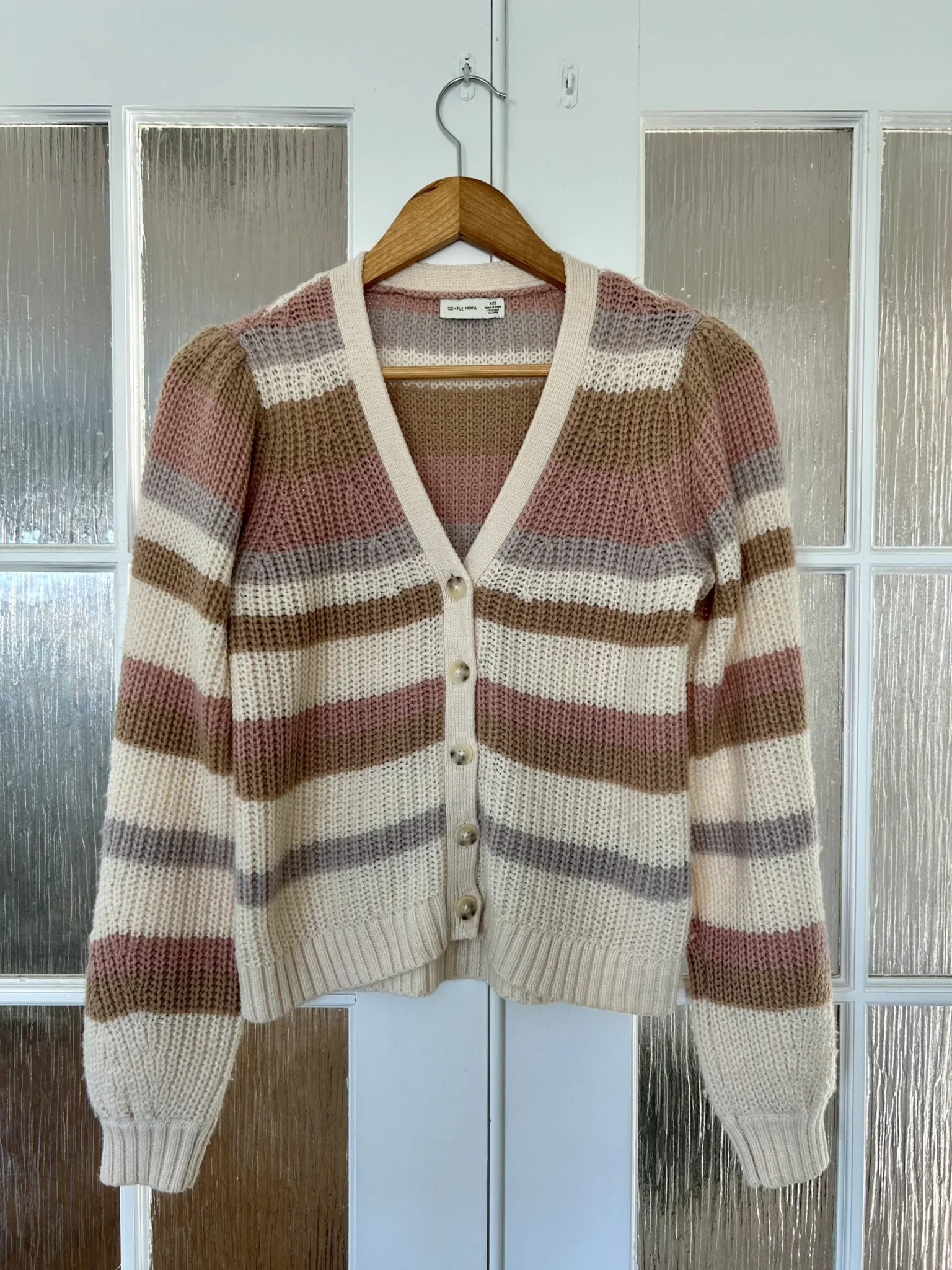 Image for Striped cardigan