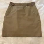 Featured thumbnail for Jupe courte beige marque Tahari