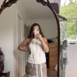 Thumbnail for Camisole lin tulipe