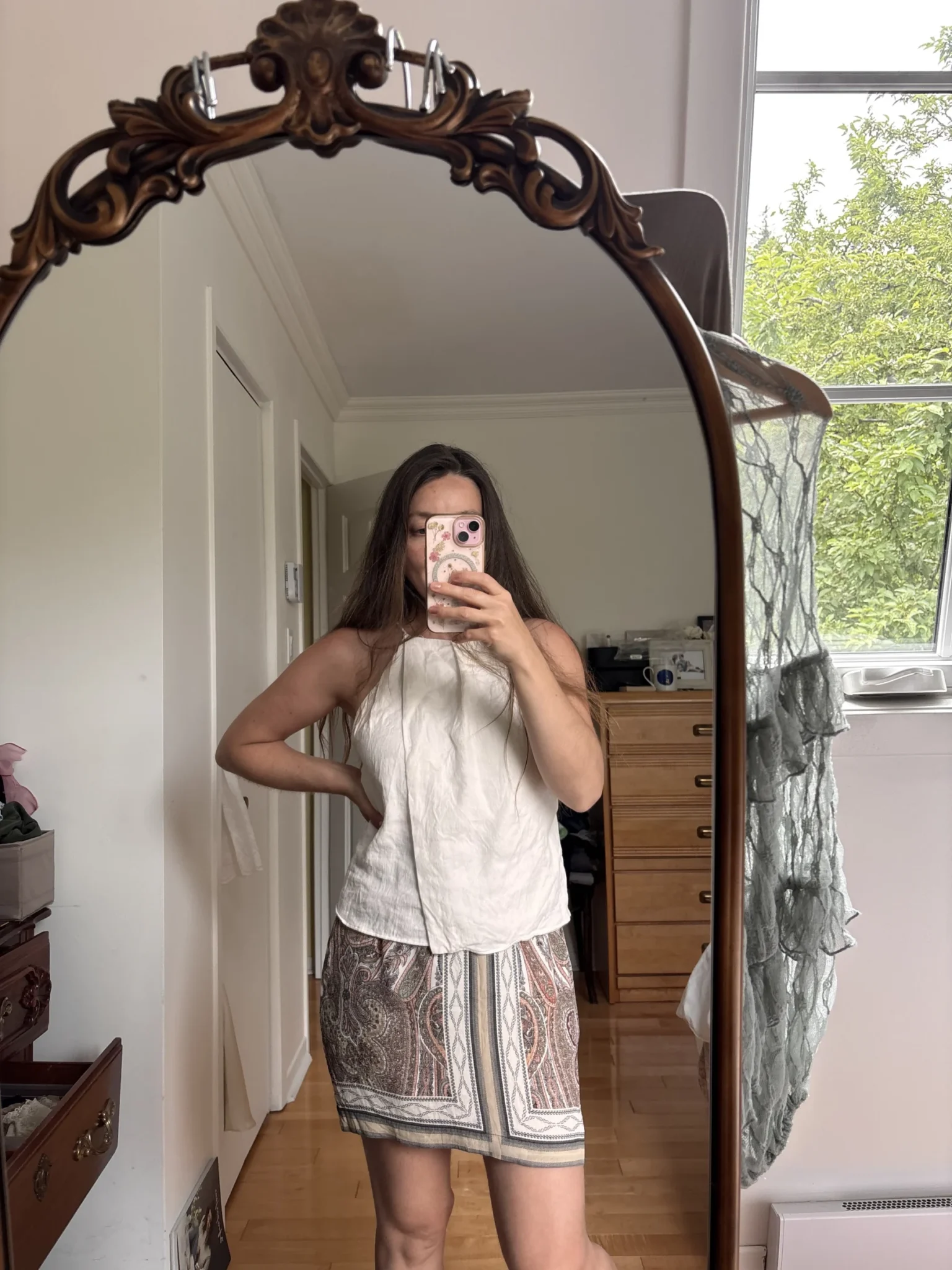 Image for Camisole lin tulipe