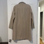 Thumbnail for Manteau d’automne beige mi-long