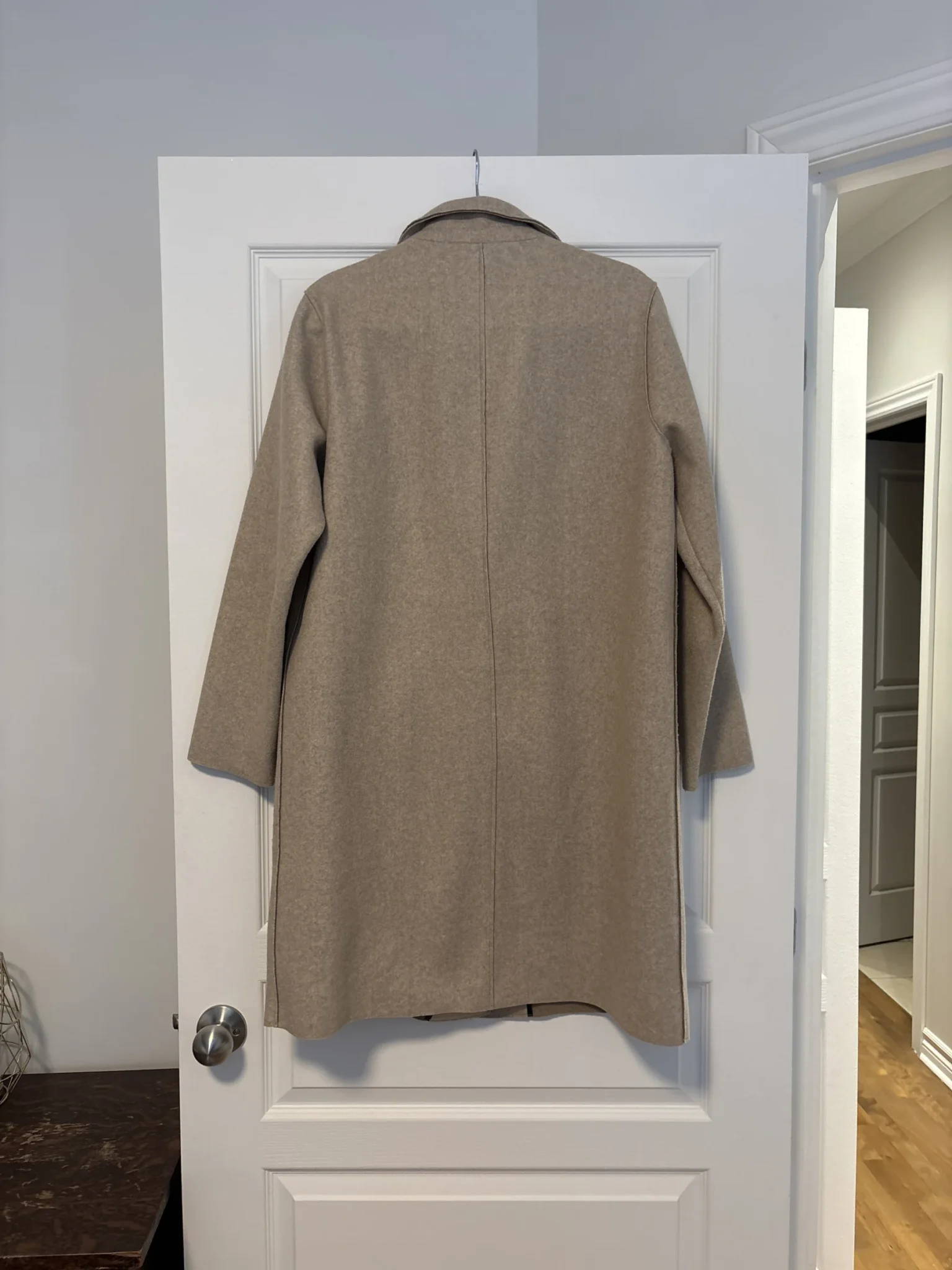Image for Manteau d’automne beige mi-long