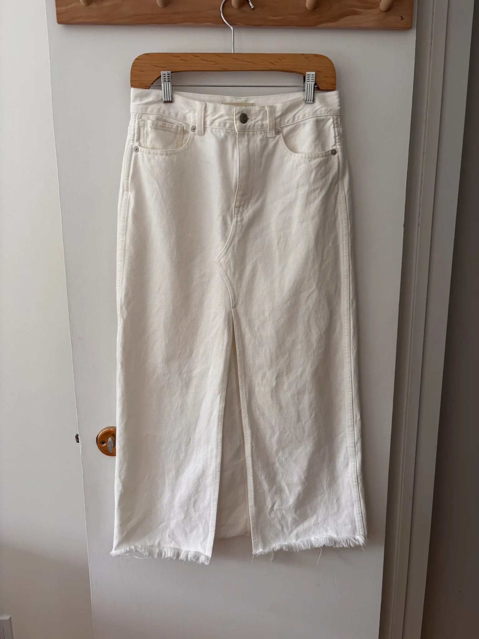 Image for Jupe denim longue Madewell