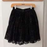 Featured thumbnail for Jupe vintage avec tulle damask