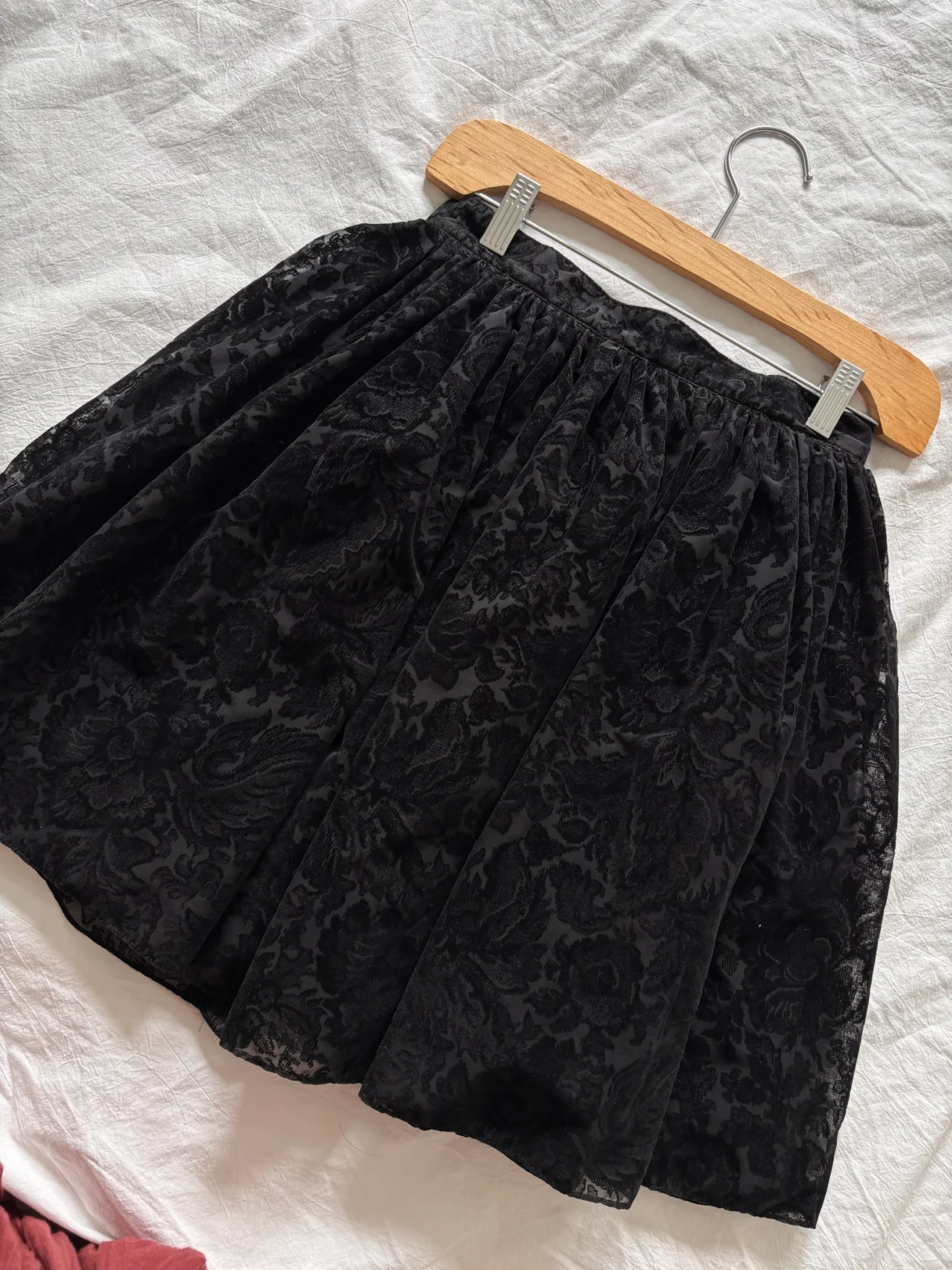 Image for Jupe vintage avec tulle damask