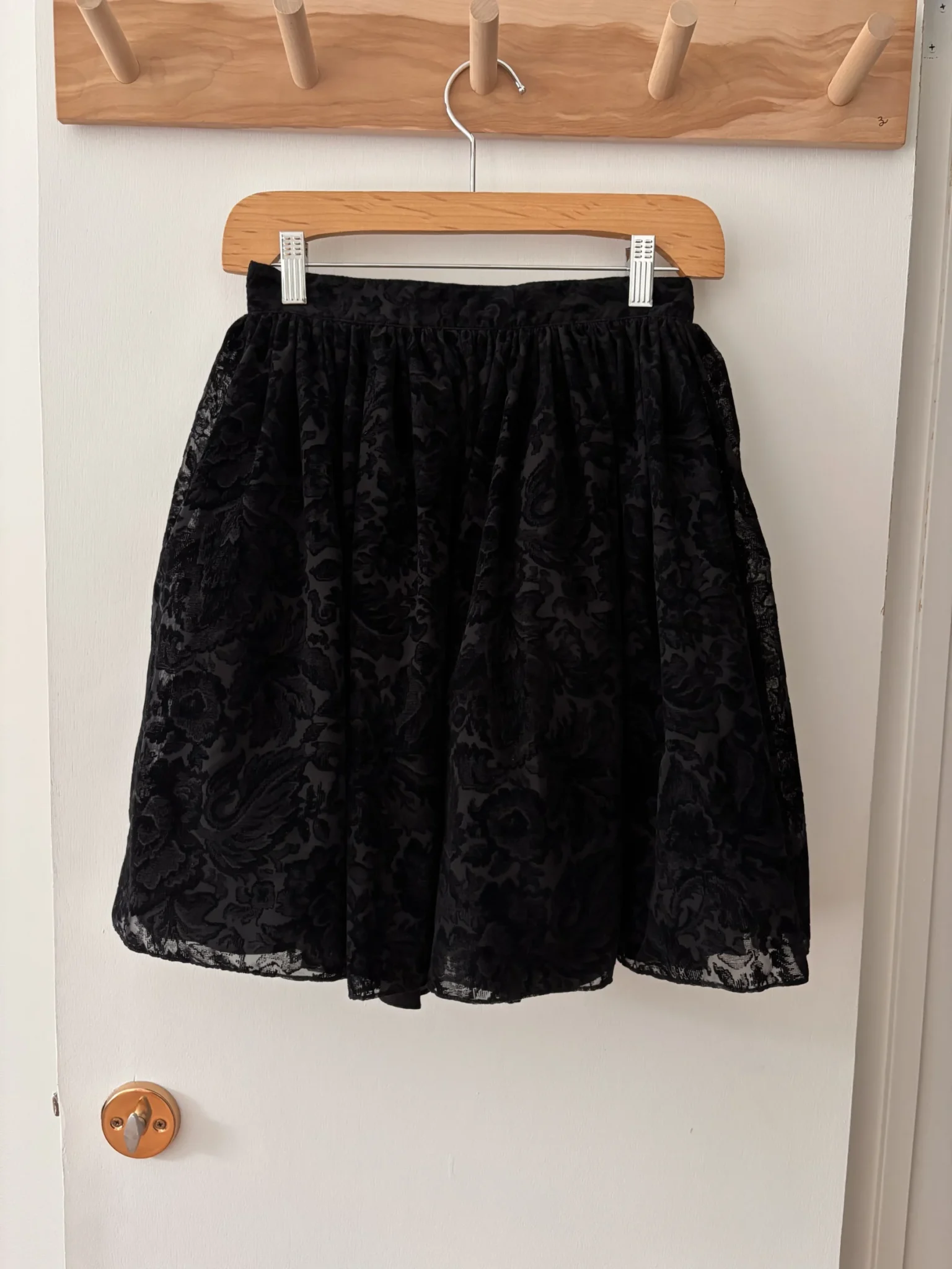 Image for Jupe vintage avec tulle damask