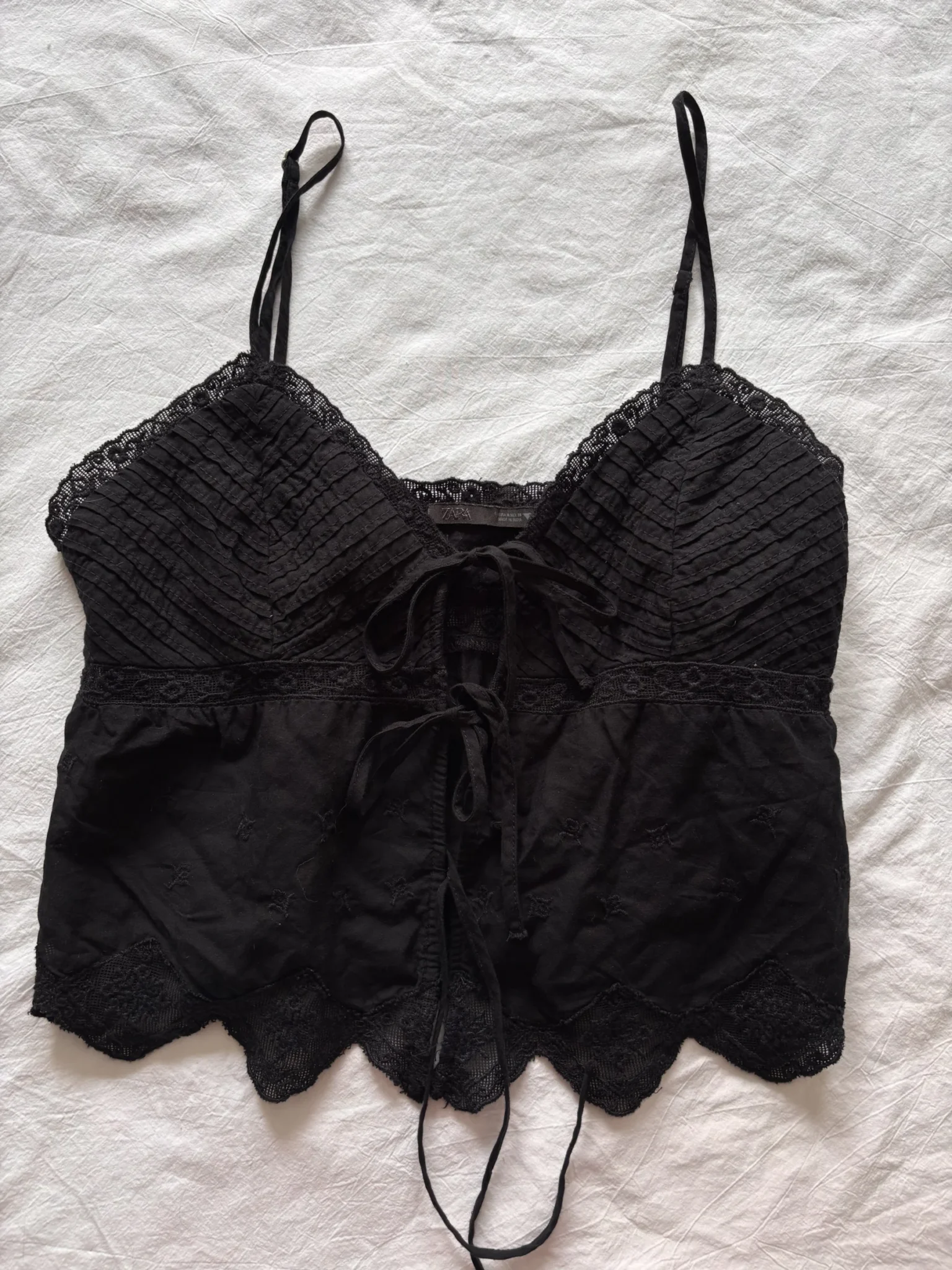 Image for Cami lacée Zara