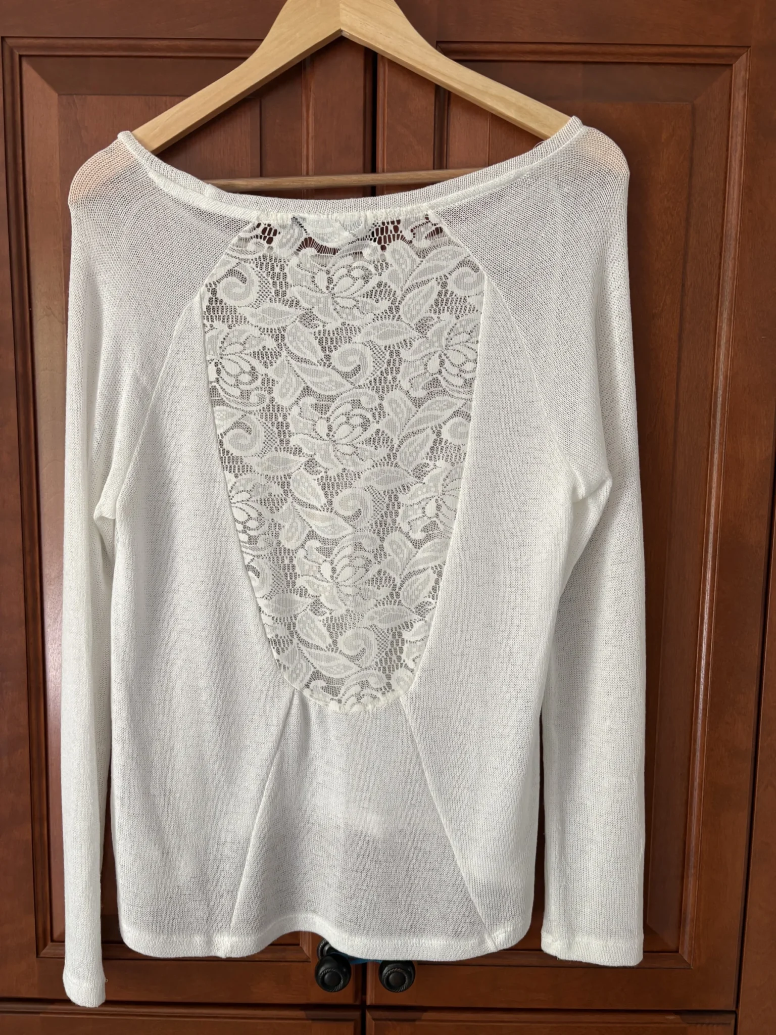 Image for Pull blanc Only avec détail au dos