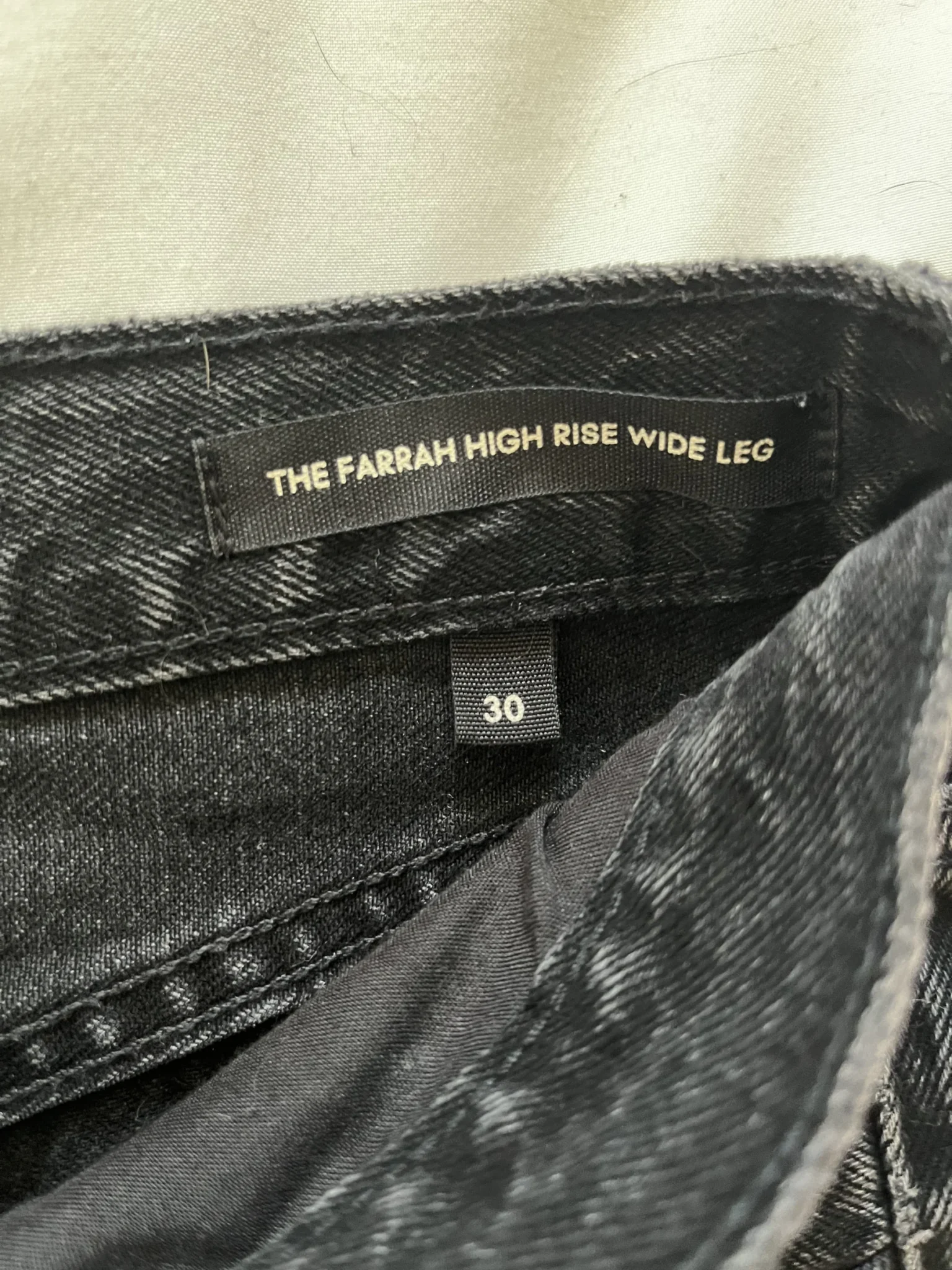 Image for Aritzia black denim jumper