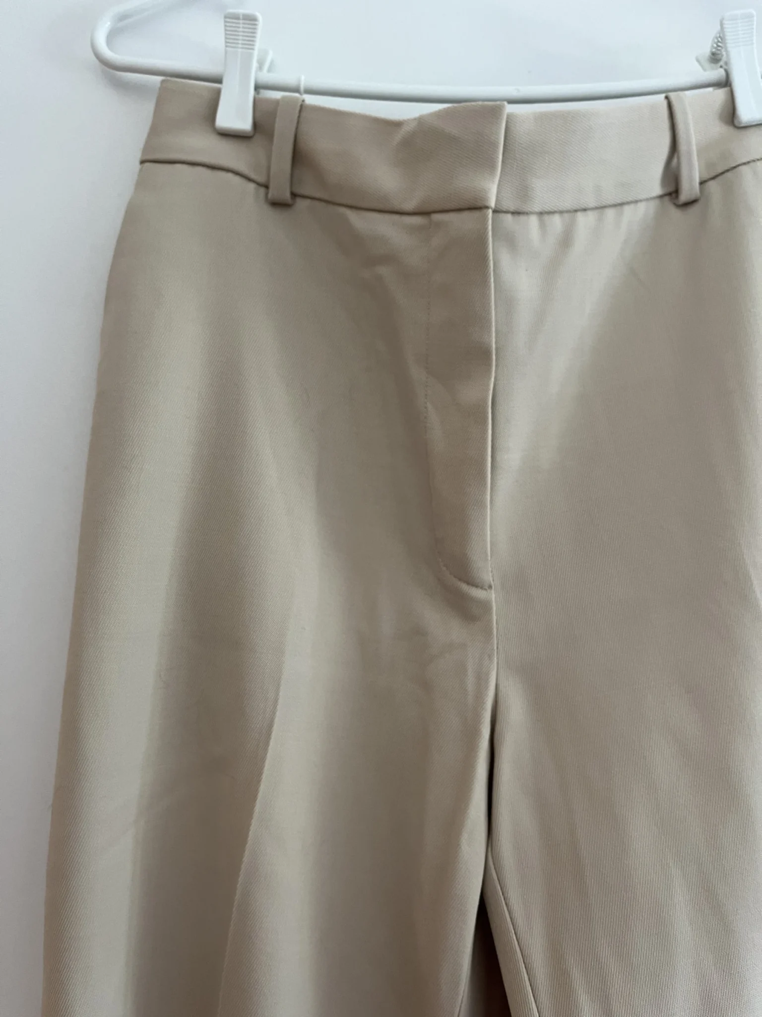 Image for Pantalon beige Agency Aritzia - 95% Laine
