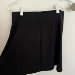 Thumbnail for Jupe coupe trapèze noire Aritzia