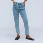 Featured thumbnail for 90's cheeky jean bleu Everlane - Coton bio