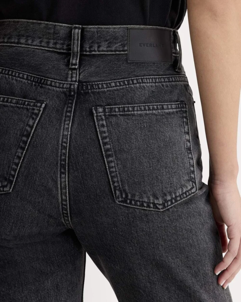 Image for 90's cheeky jean noir Everlane - Coton bio