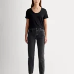 Thumbnail for 90's cheeky jean noir Everlane - Coton bio