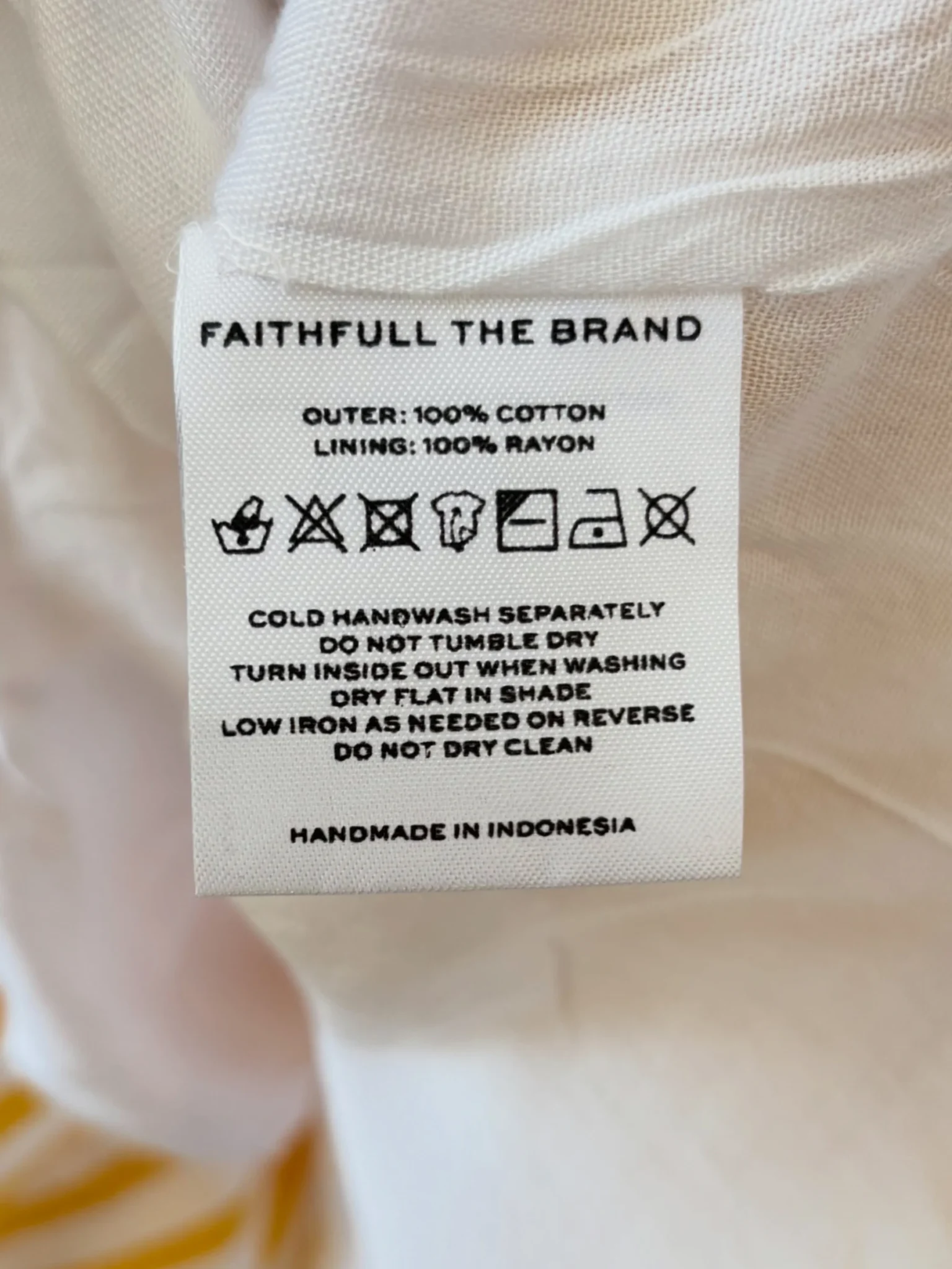 Image for ♥️Robe midi FAITHFUL THE BRAND