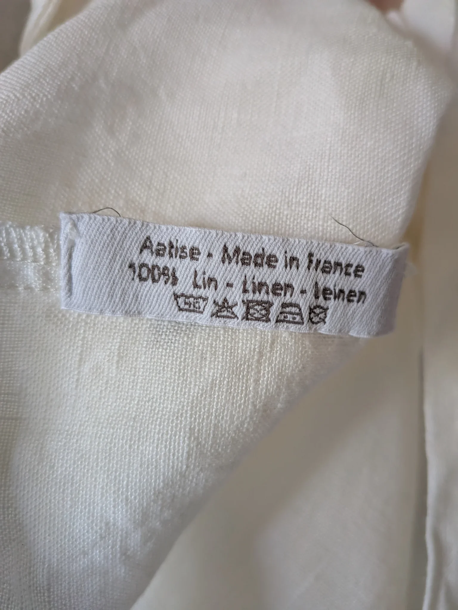 Image for Chemise en lin