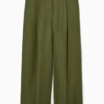 Featured thumbnail for Pantalon femme COS kaki taille 6