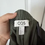 Thumbnail for Pantalon femme COS kaki taille 6