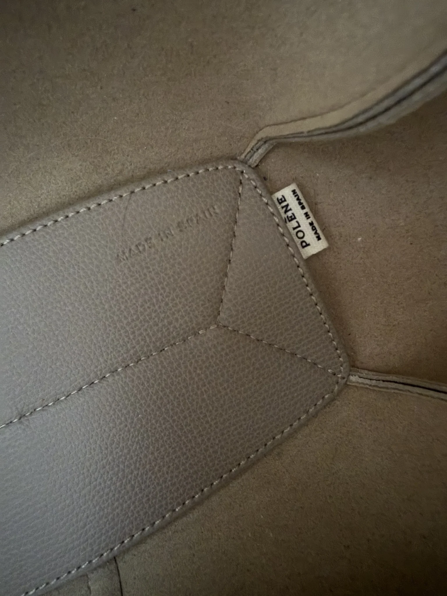 Image for Sac Polène modèle Cyme taupe