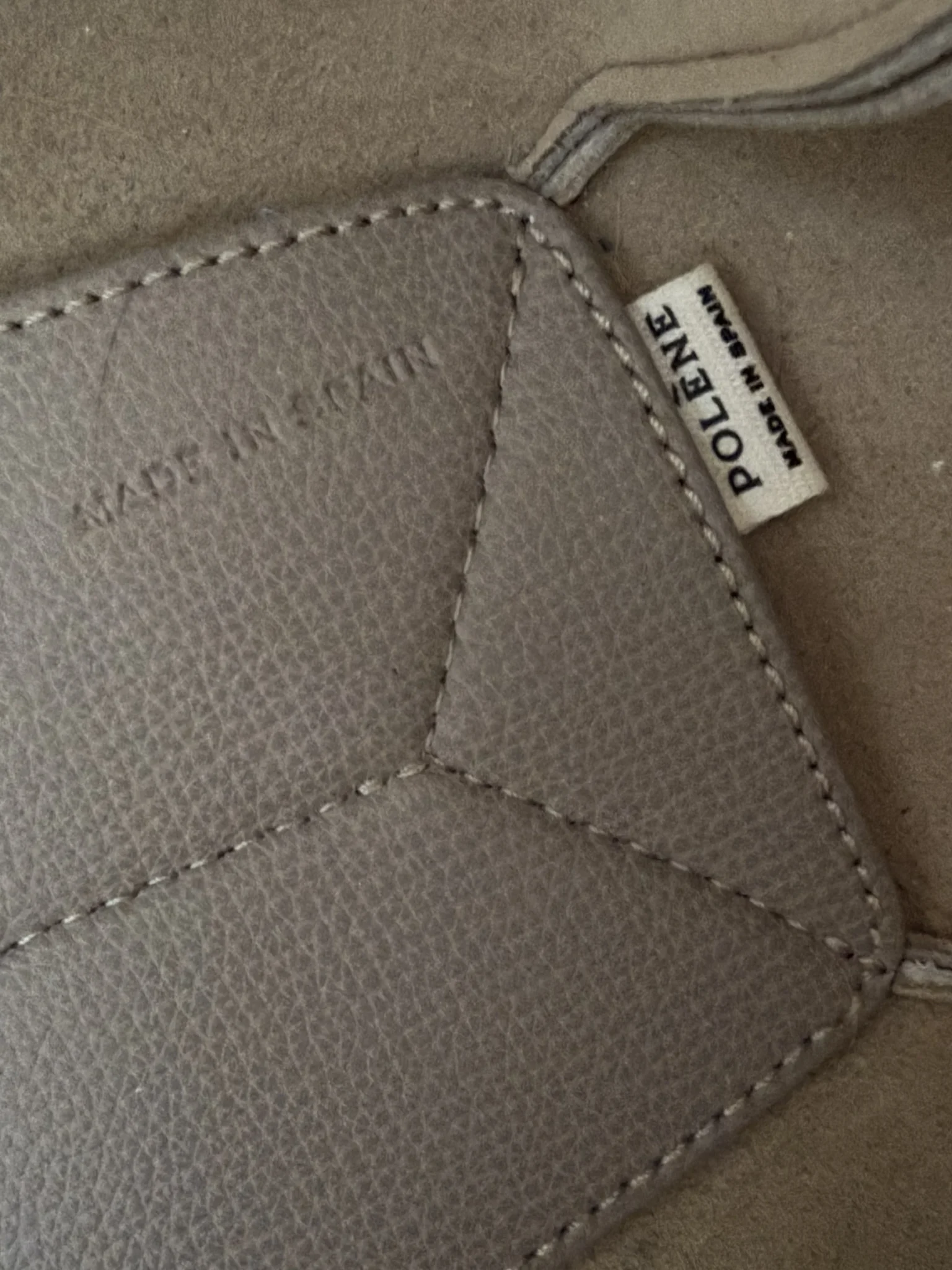 Image for Sac Polène modèle Cyme taupe