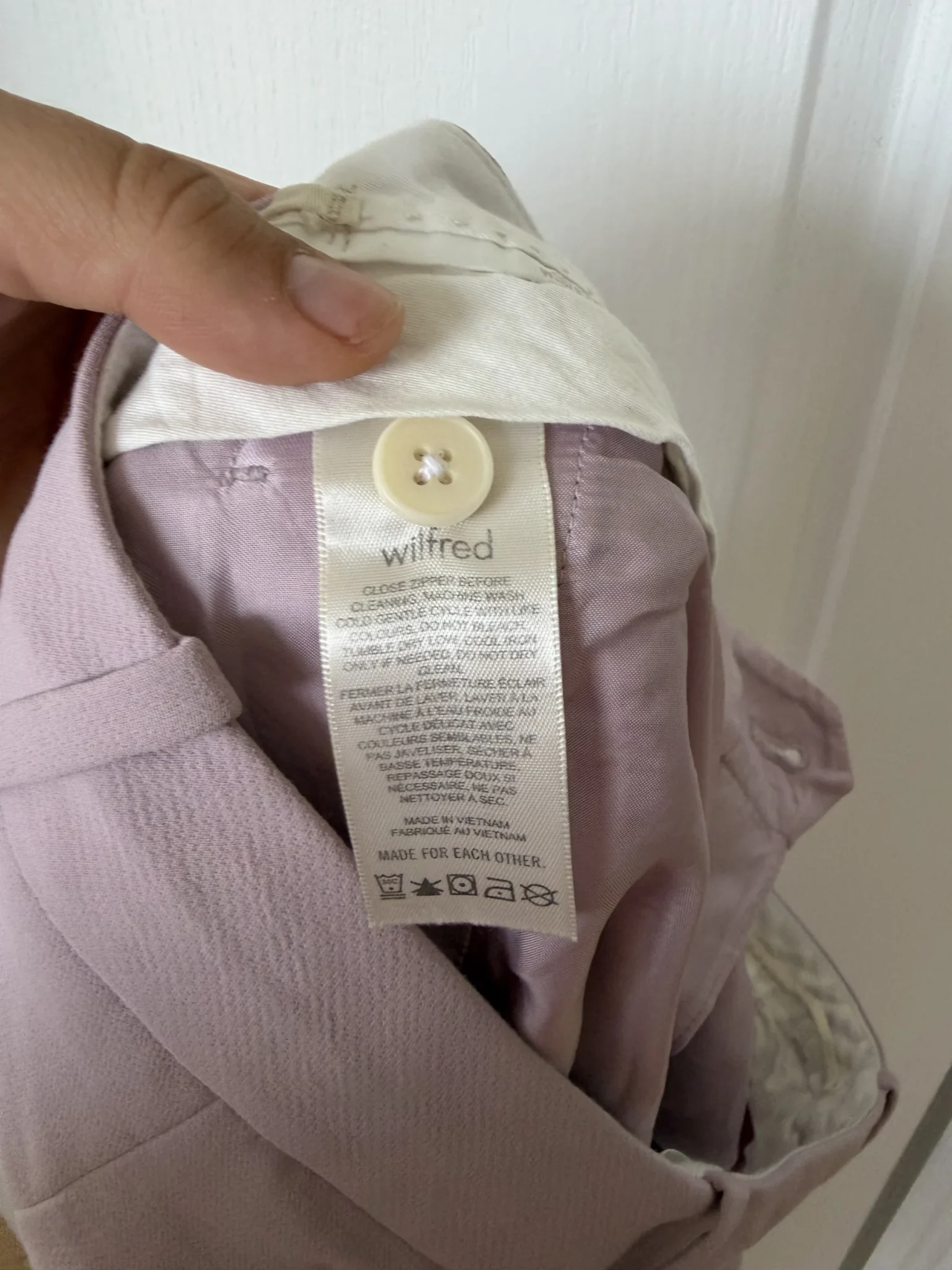 Image for Pantalon Wilfred Effortless Pants taille 12 violet Lila