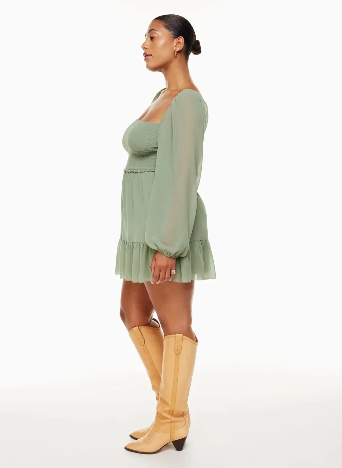 Image for Robe Aritzia Wilfred modèle Tempest verte taille S