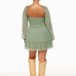 Thumbnail for Robe Aritzia Wilfred modèle Tempest verte taille S