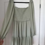 Thumbnail for Robe Aritzia Wilfred modèle Tempest verte taille S