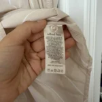 Thumbnail for Chemise oversize Wilfred Free Aritzia taille XS rayé blanche et beige