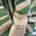 Thumbnail for Ganni | striped cotton shorts