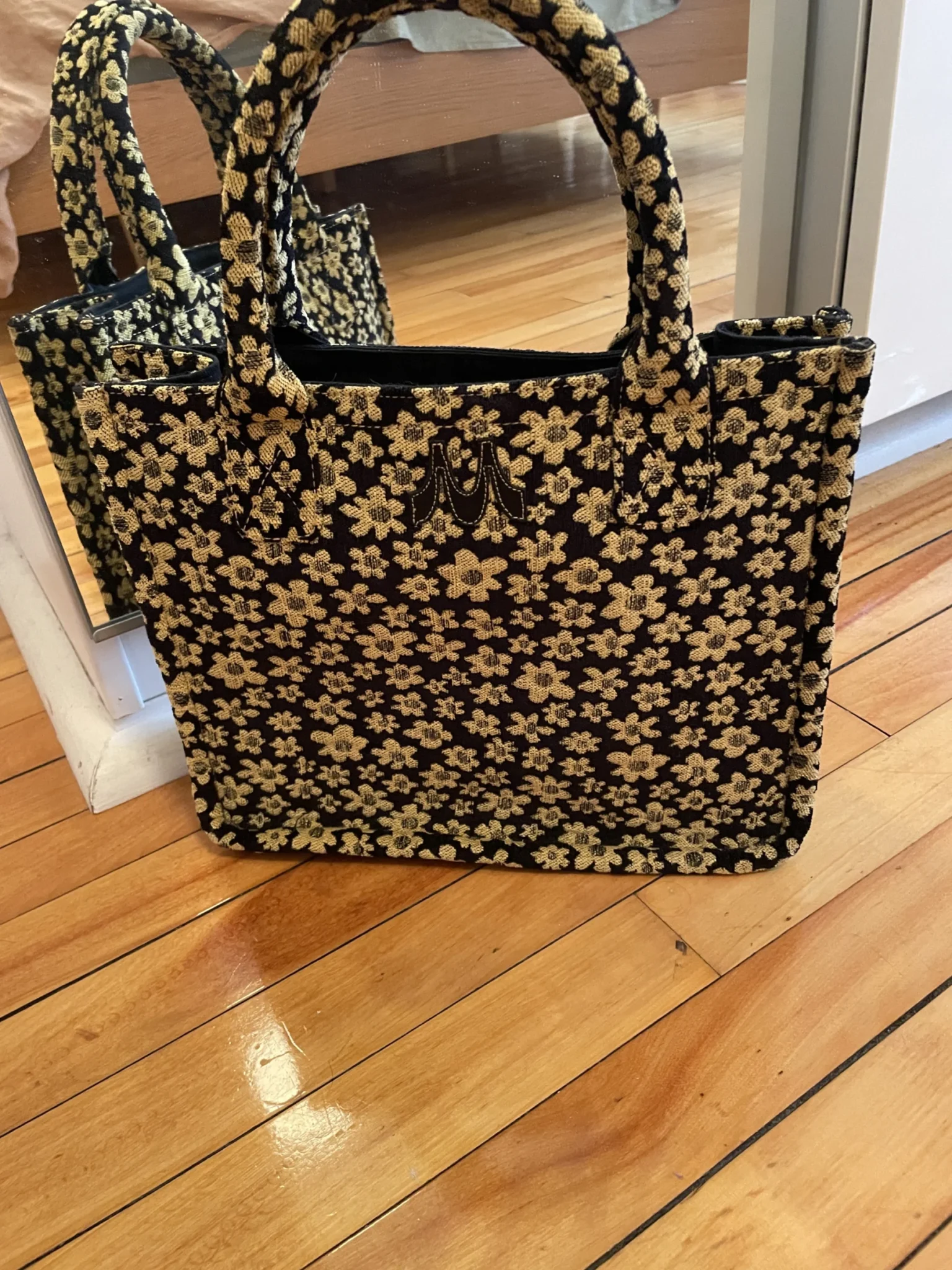 Featured image for Maguire floral fabric bag