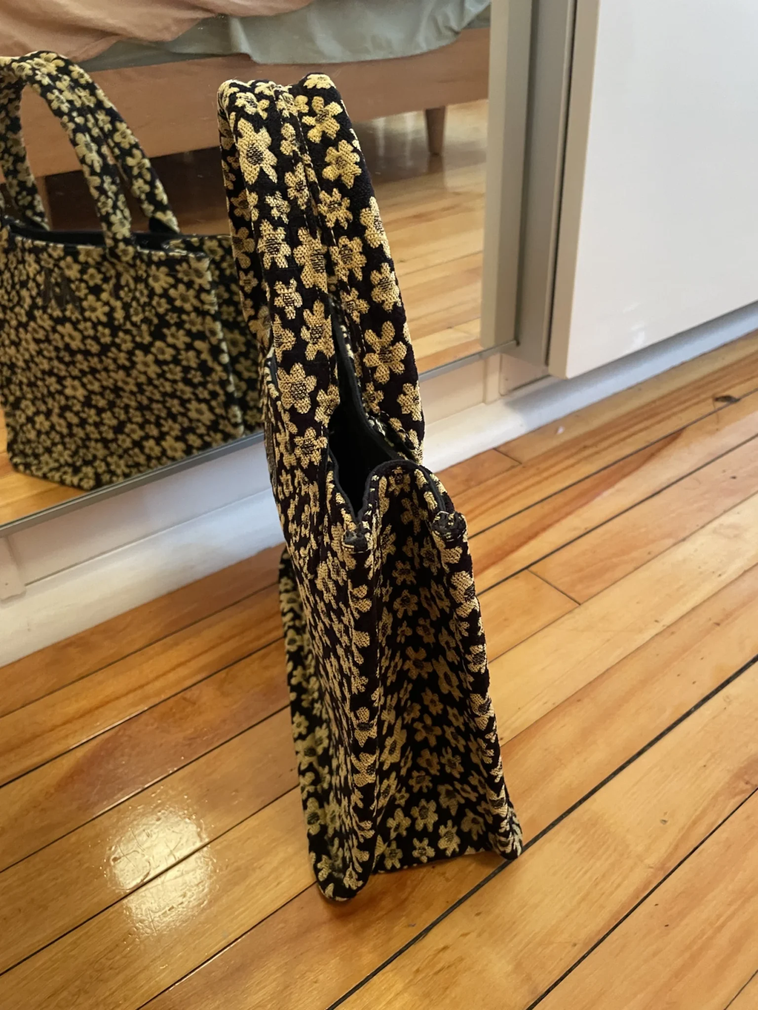 Image for Maguire floral fabric bag