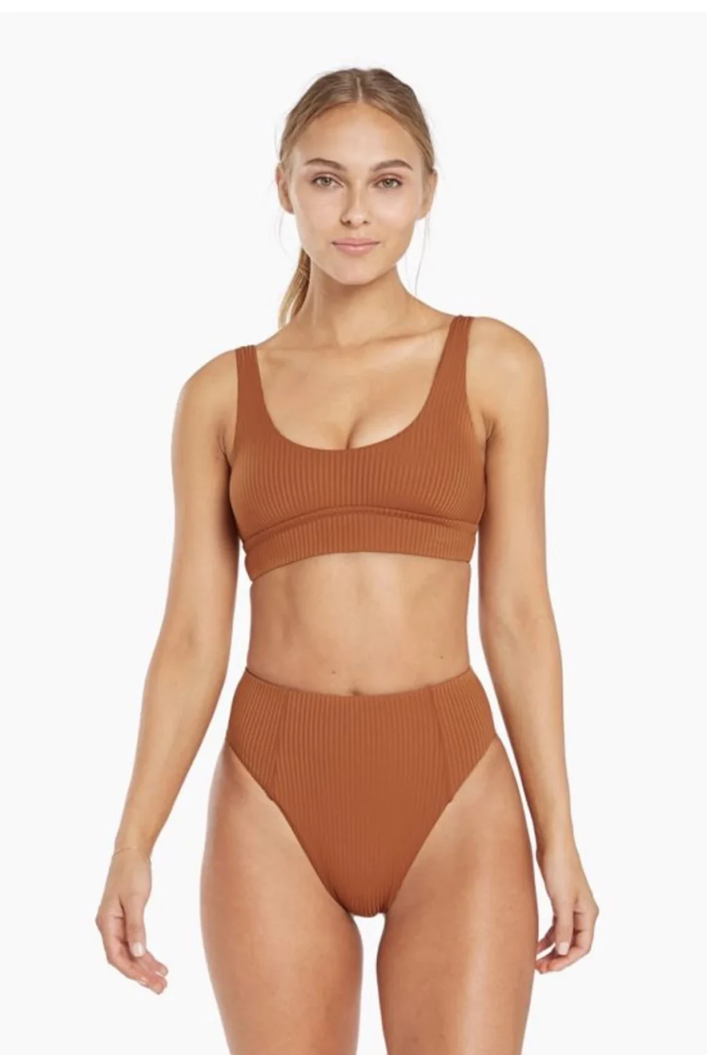 Featured image for Vitamin A Sienna Bikini Maillot EcoRib