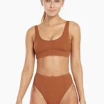 Featured thumbnail for Vitamin A Sienna Bikini Maillot EcoRib