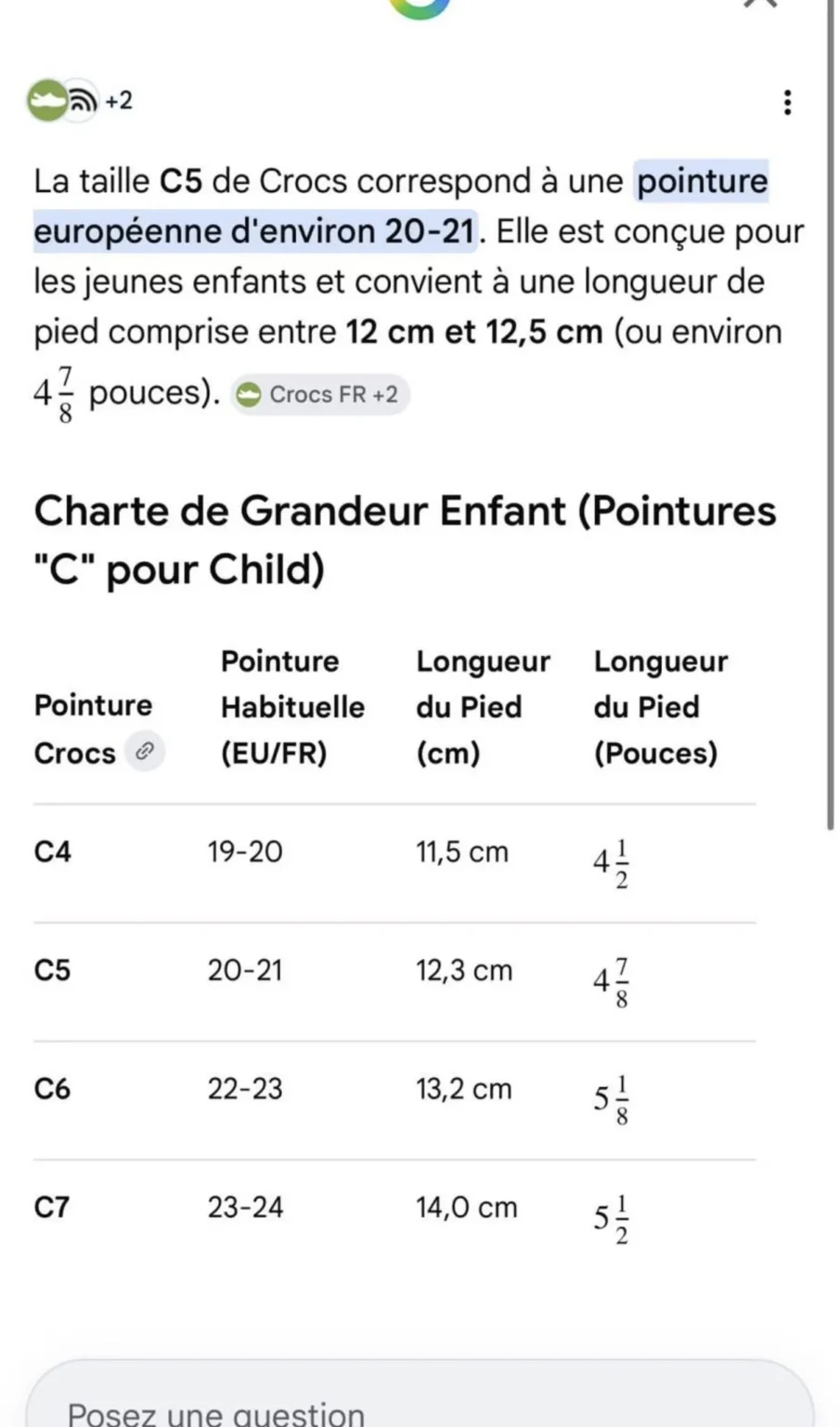 Image for Crocs Bébe fille C5