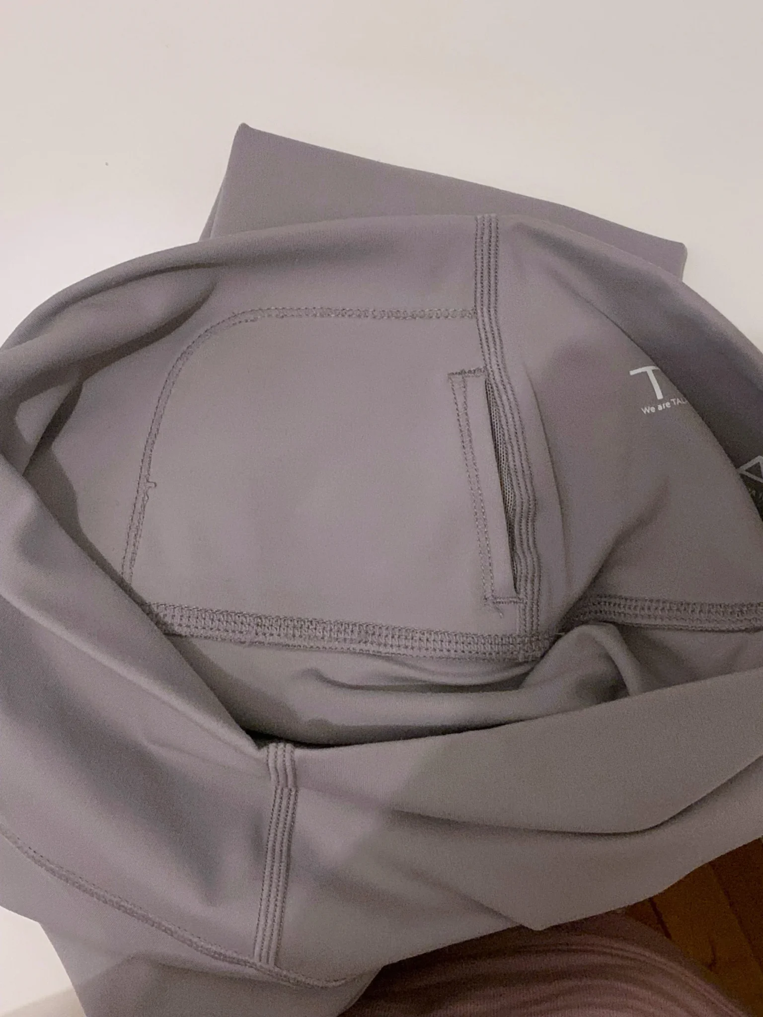 Image for Legging de sport gris/mauve - TALA