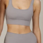Thumbnail for Top de sport gris/mauve - TALA