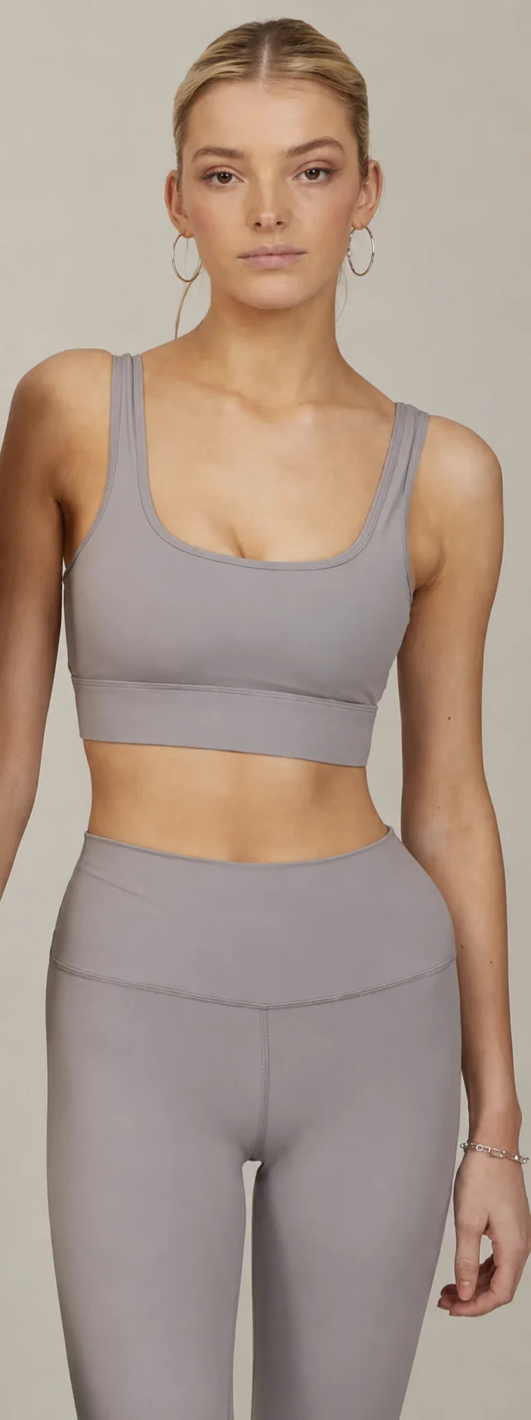 Image for Top de sport gris/mauve - TALA