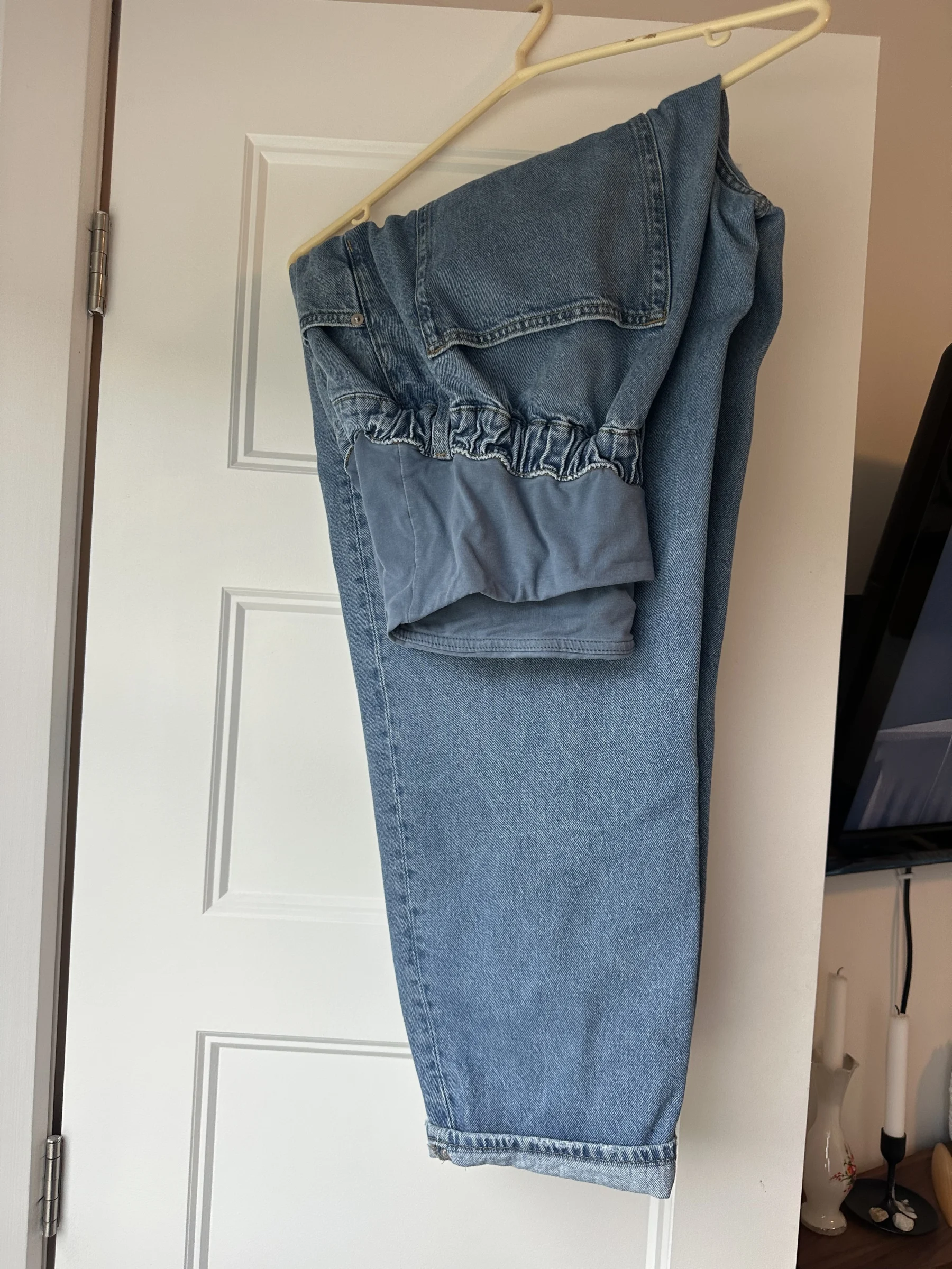 Mom jeans maternité HM seconde main
