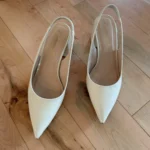 Thumbnail for Souliers talons blocs crème - L’intervalle - gr:39