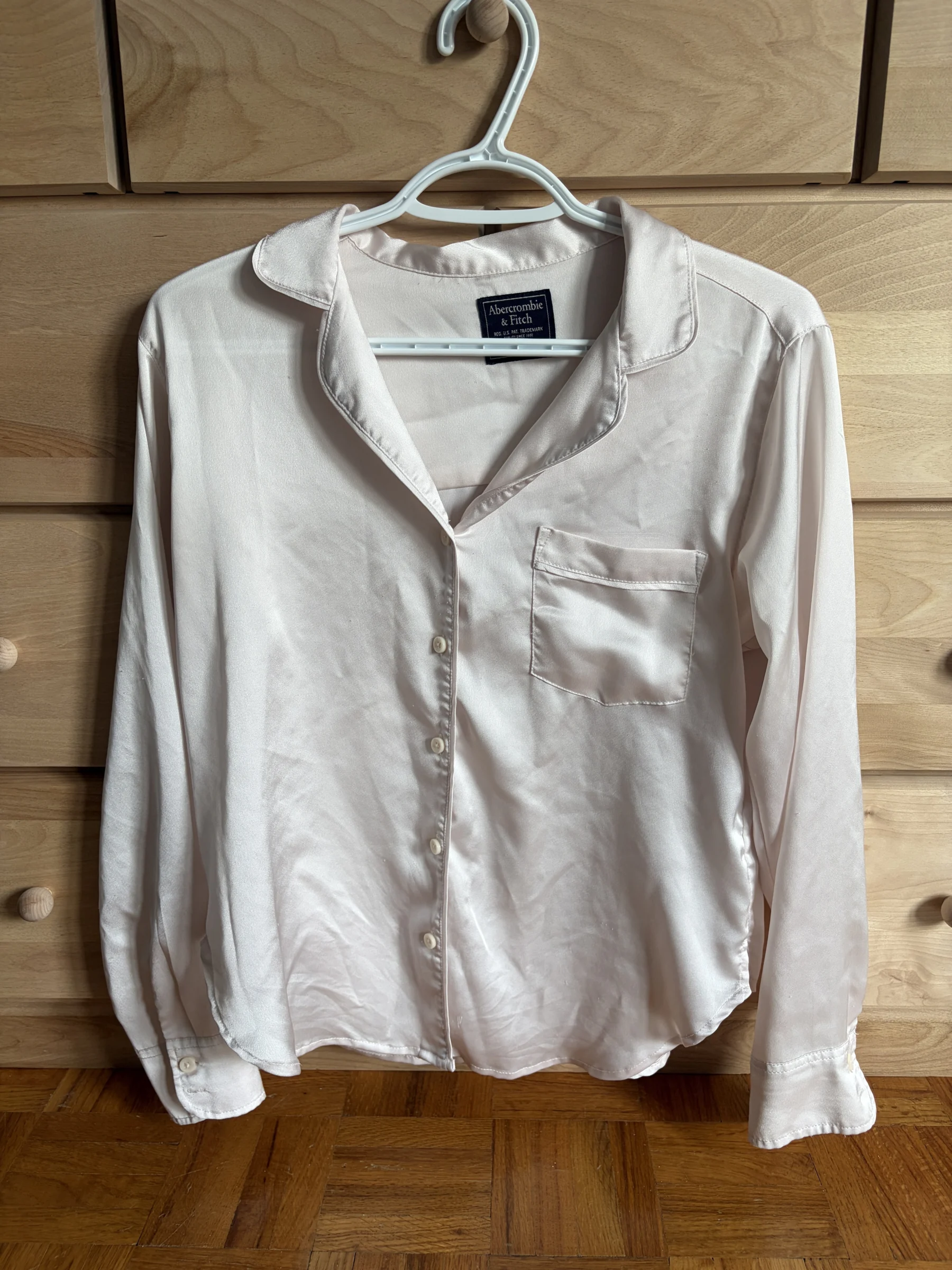 Abercrombie satin-effect blouse Abercrombie and Fitch seconde main