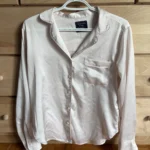 Thumbnail for Blouse effet satin Abercrombie