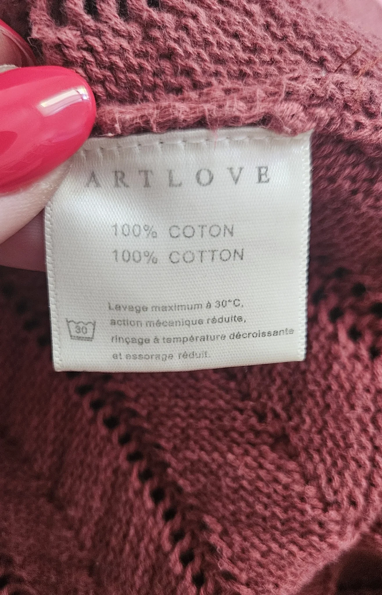 Image for 🌷Camisole maille - Art Love