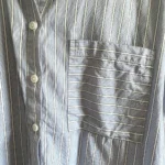 Featured thumbnail for Reitmans oversized striped blouse