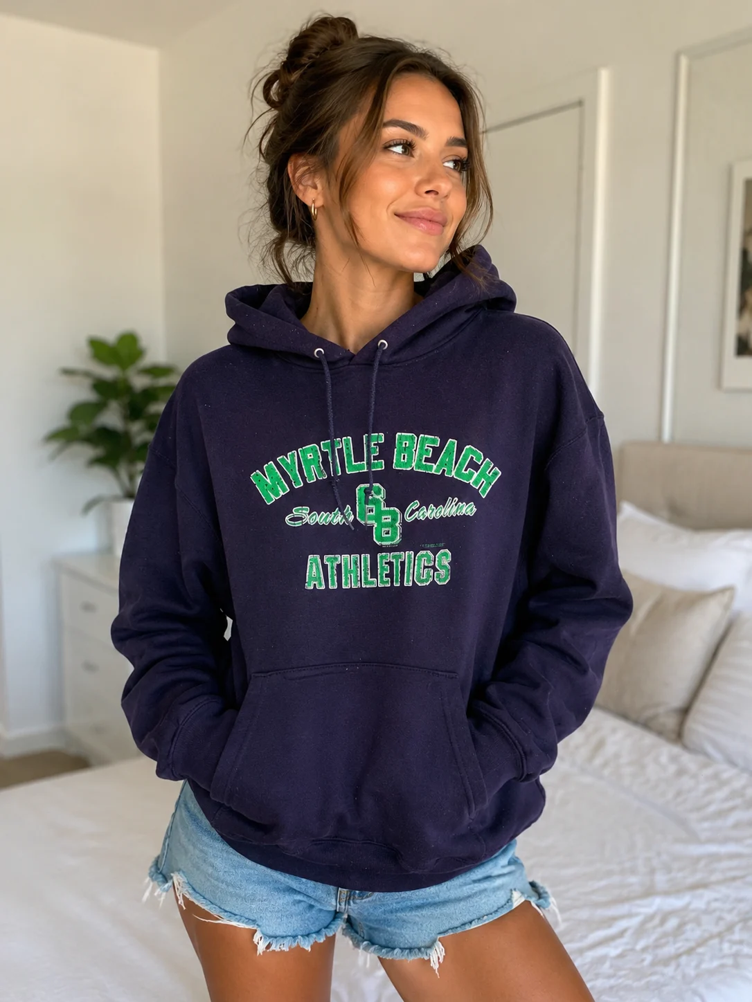 Hoodie Mytle Beach Champion seconde main