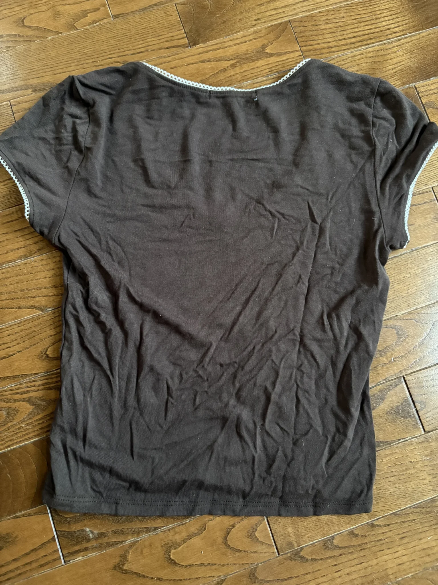 Image for T shirt chocolat