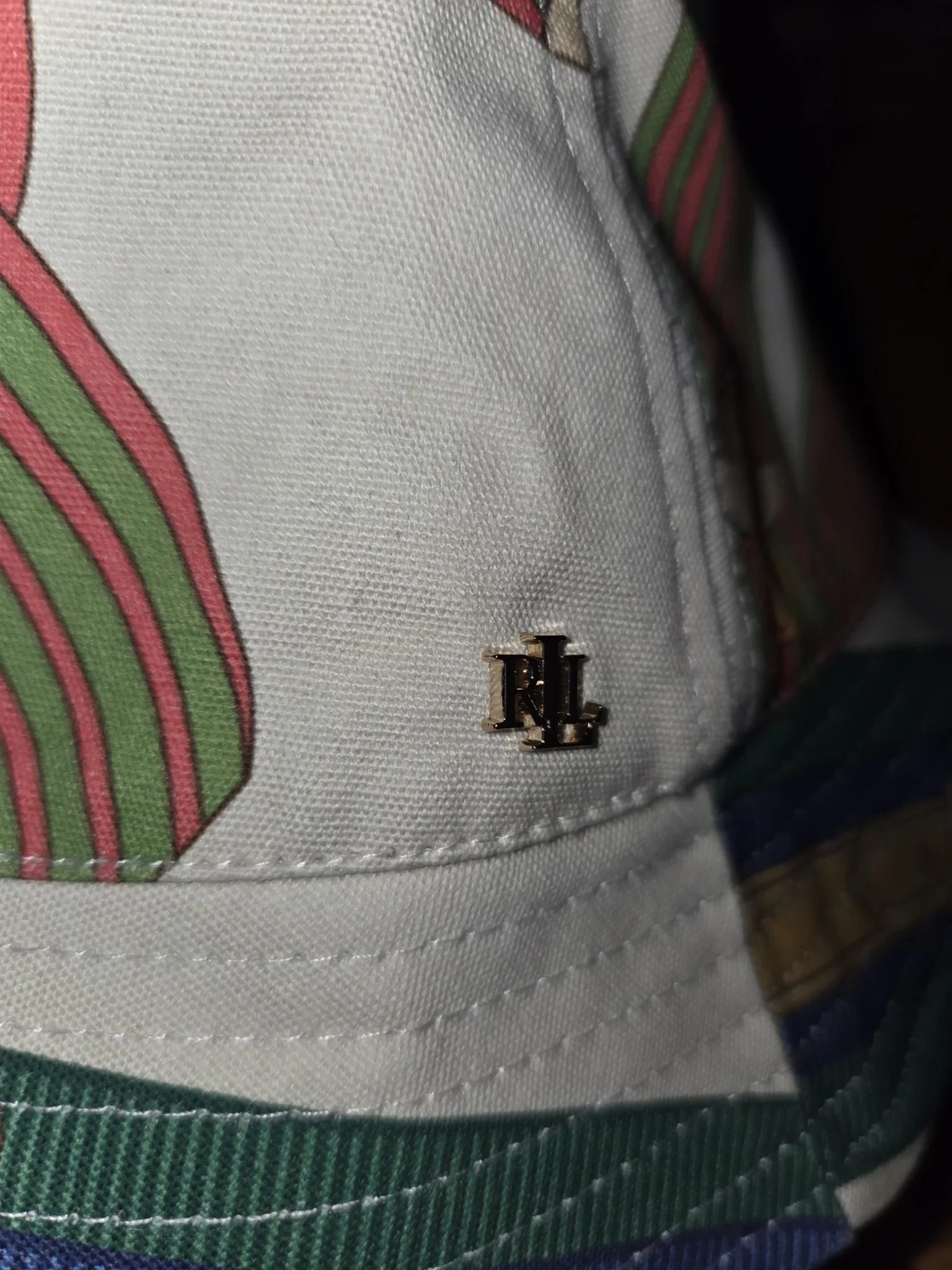 Image for Superbe bob Ralph Lauren à motif équestre