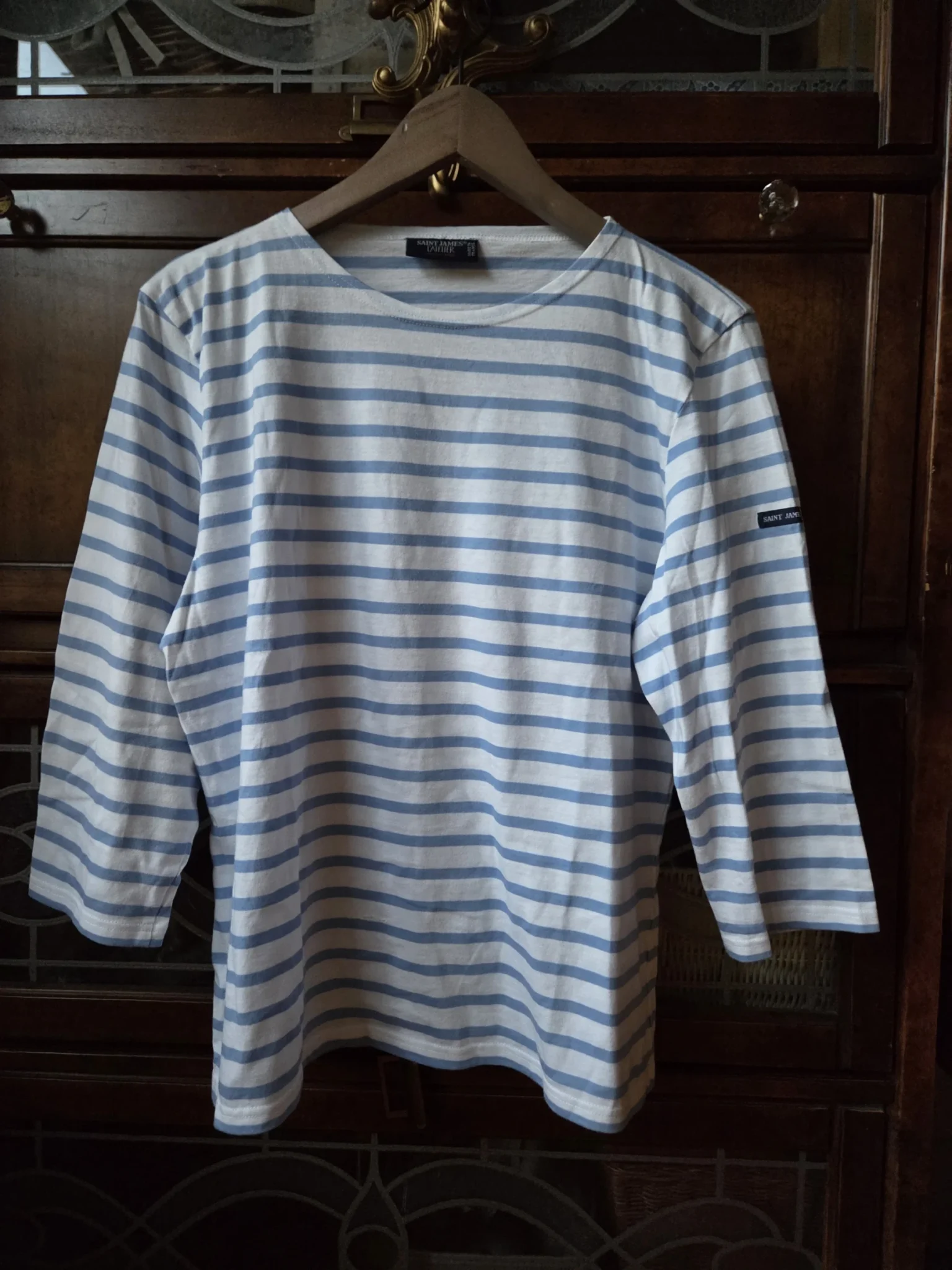 Featured image for Saint James – A stunning blue and white sailor top